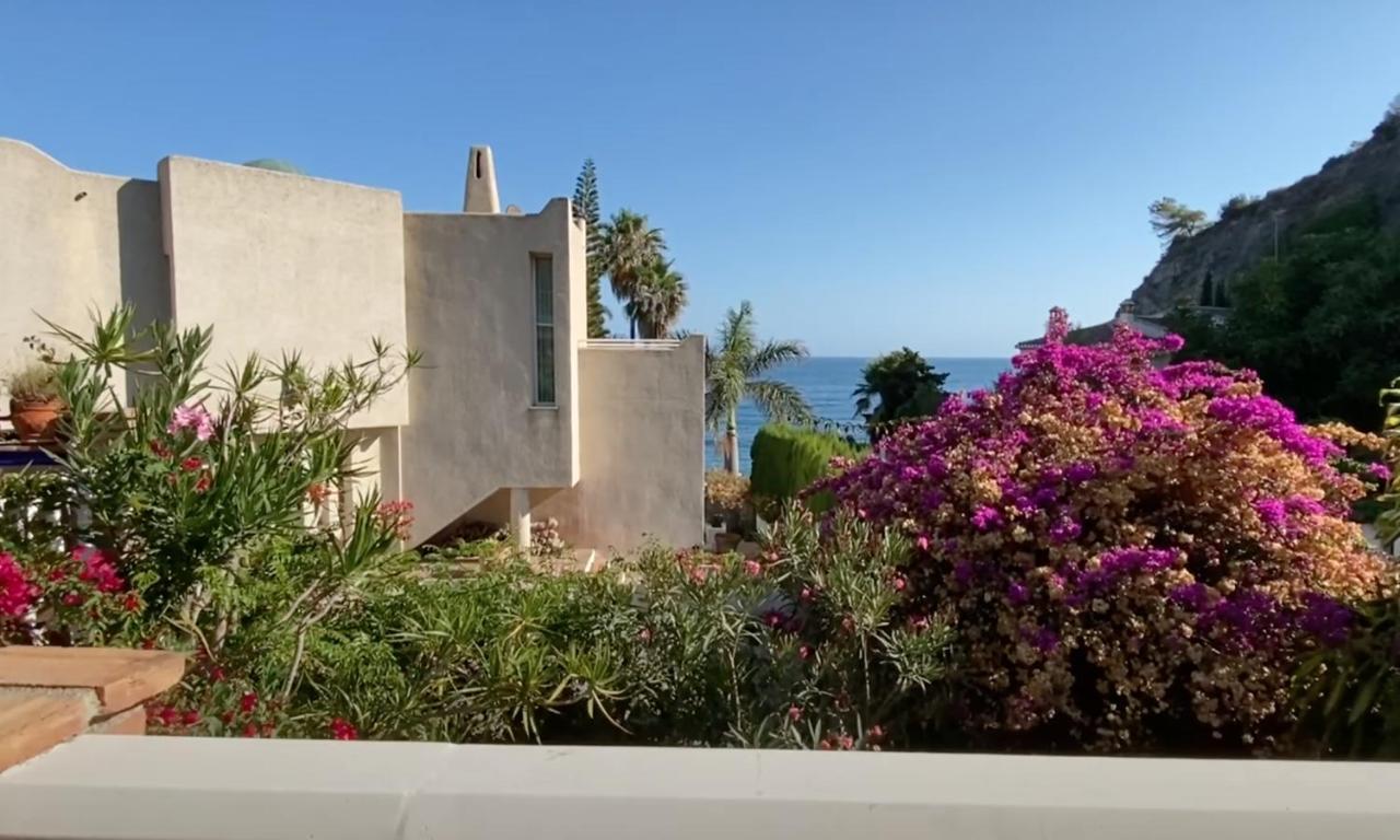Espectacular Casa En La Playa Con Piscina Privada Almunecar Exterior foto