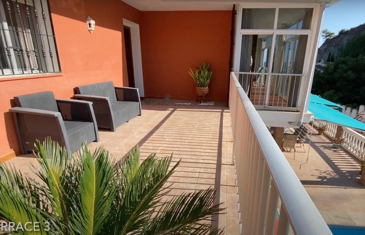 Espectacular Casa En La Playa Con Piscina Privada Almunecar Exterior foto
